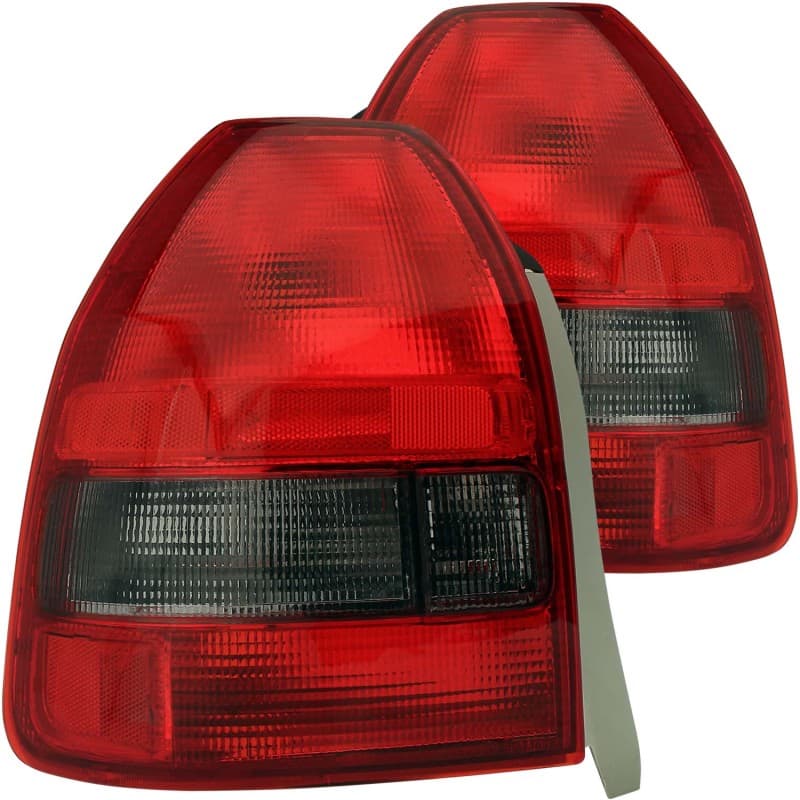 ANZO Tail Light Assembly for 3Dr Models Red/Smoke Lens Pair Plug & Play