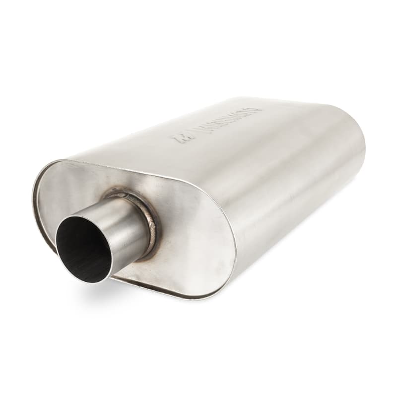 Mishimoto Universal Stainless Steel Muffler Stainless Steel - Image 2