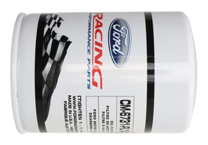 Ford Racing Oil Filter Heavy Gauge Base High Burst Strength Synthetic Media - Image 4