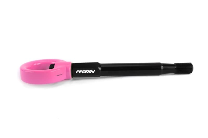 Perrin Performance Tow Hook Kit for 22-26 Toyota GR86 Front Hyper Pink - Image 2