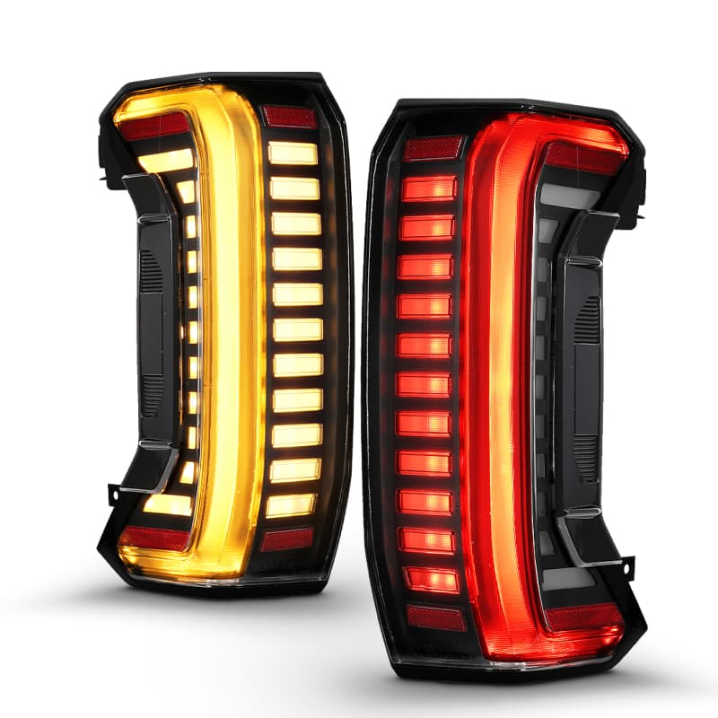 ANZO LED Tail Lights for 22-24 Toyota Tundra Z-Series Full LED Pair - Image 3