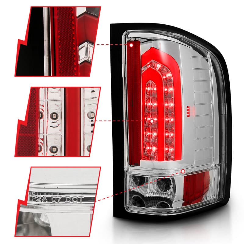 ANZO LED Taillights for Chevy C6 6-Piston 355mm - Image 4