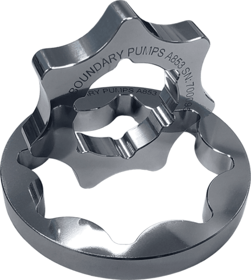 Boundary Oil Pump Gear for 03-05 Dodge SRT4 2.4L I4 Billet