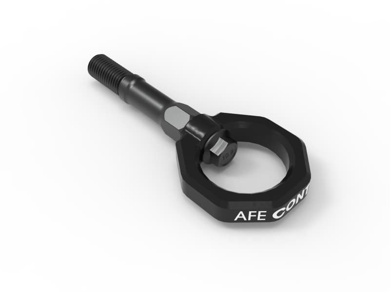 aFe CONTROL Rear Tow Hook for C8 Corvette 4130 Steel CNC Machined