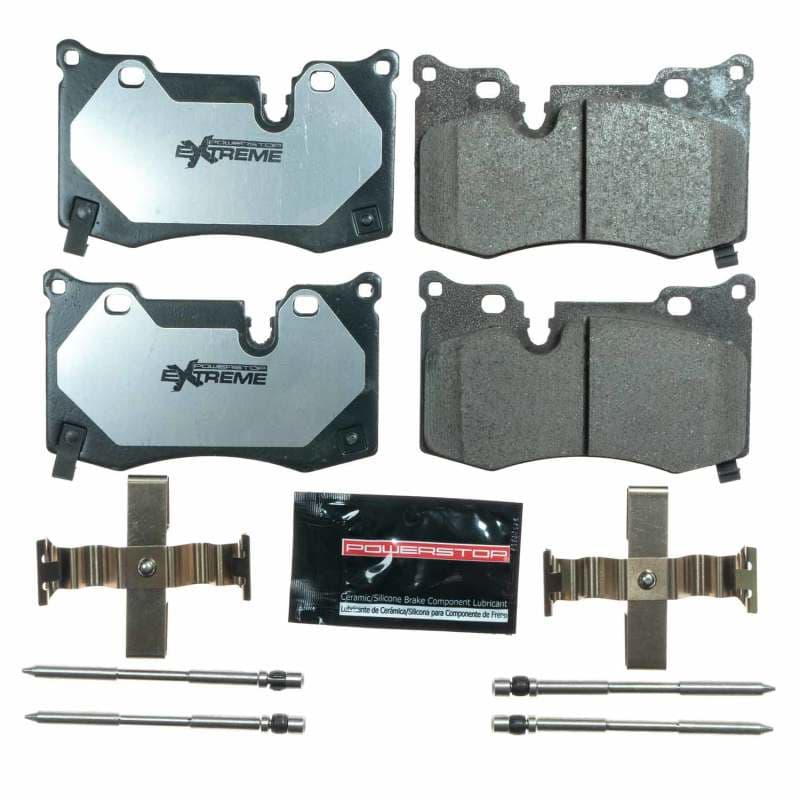 PowerStop Z26 Ceramic Brake Pads for Muscle Cars Low-Dust Carbon-Fiber Compound
