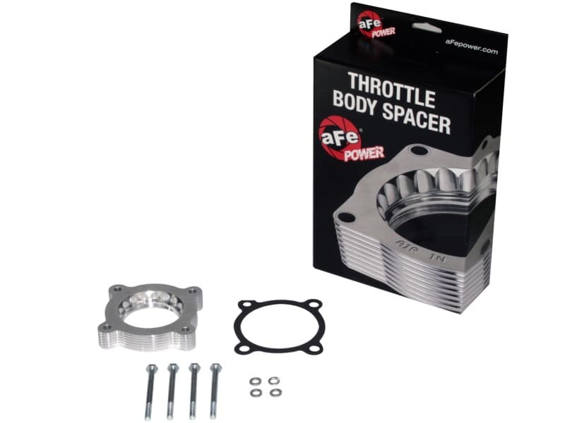aFe Silver Bullet Throttle Body Spacer for Chevy C6 T-6061 Billet Aluminum Se... - Image 2