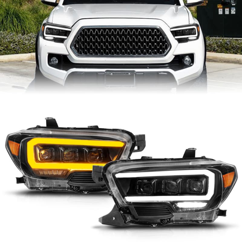 ANZO LED Projector Headlights for Chevy C6 111563