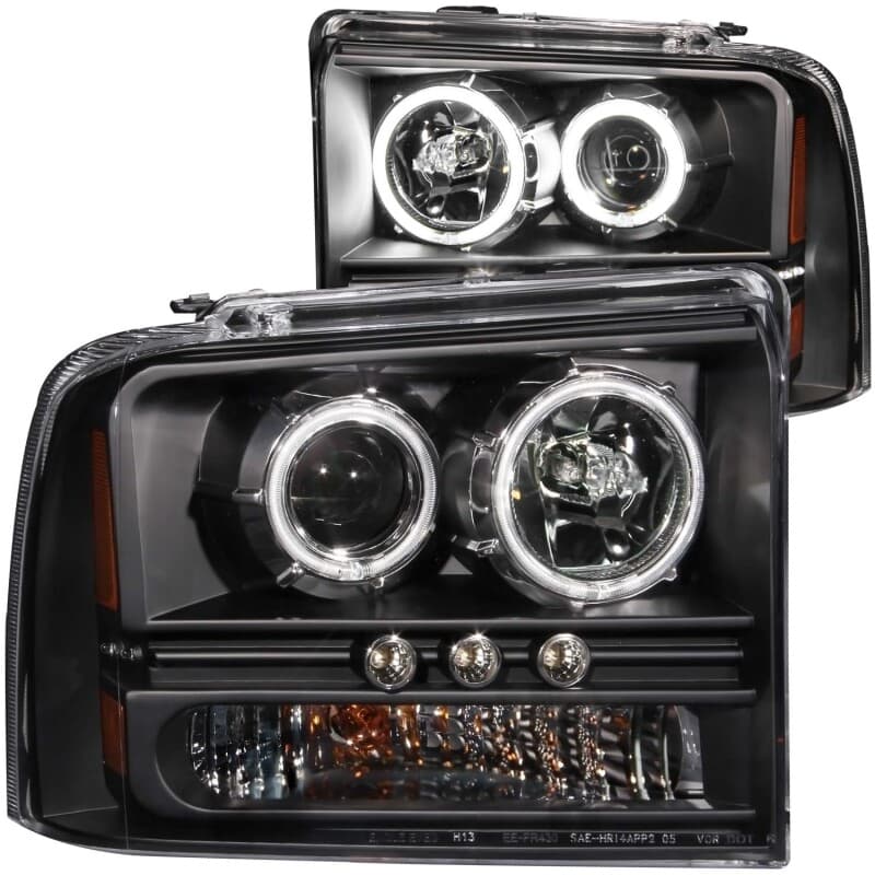 ANZO LED Projector Headlights for Chevy C6 6-Piston 355mm - Image 2