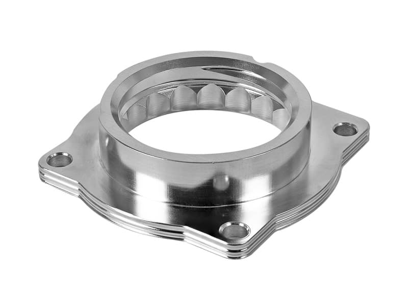 aFe Silver Bullet Throttle Body Spacer for Improved Airflow T-6061 Billet Alu... - Image 2