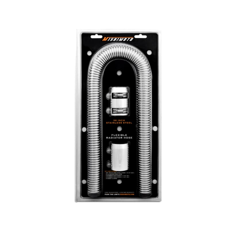 Mishimoto Stainless Steel Universal Flexible Radiator Hose Kit Chrome Blue Red - Image 5