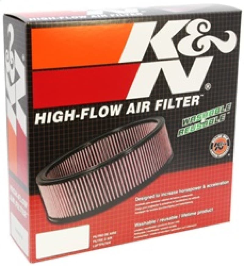 K&N Engineering Drop-In High-Flow Washable Air Filter E-1250 - Image 4