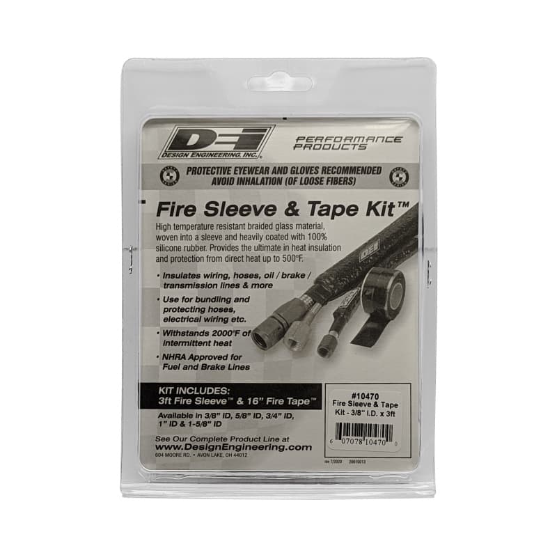 DEI Fire Sleeve 16" High Temp 500°F Heat and Abrasion Resistant Braided Glass - Image 5