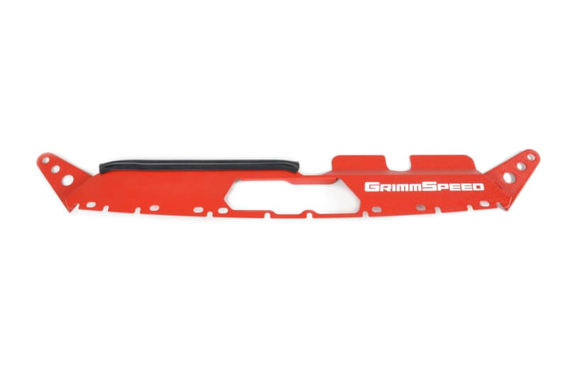 GrimmSpeed Radiator Shroud for 15+ Subaru WRX/STI Red - Image 2
