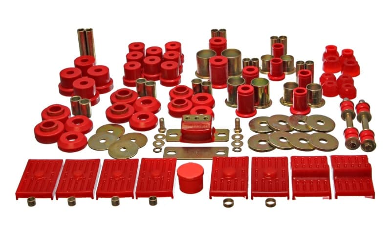 Energy Suspension Hyper-Flex Polyurethane Bushings Red - Image 2