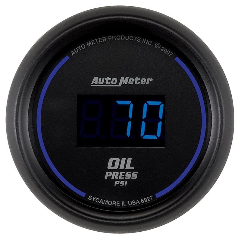 AutoMeter Digital Oil Pressure Gauge 1/8" NPT Transducer - Image 2