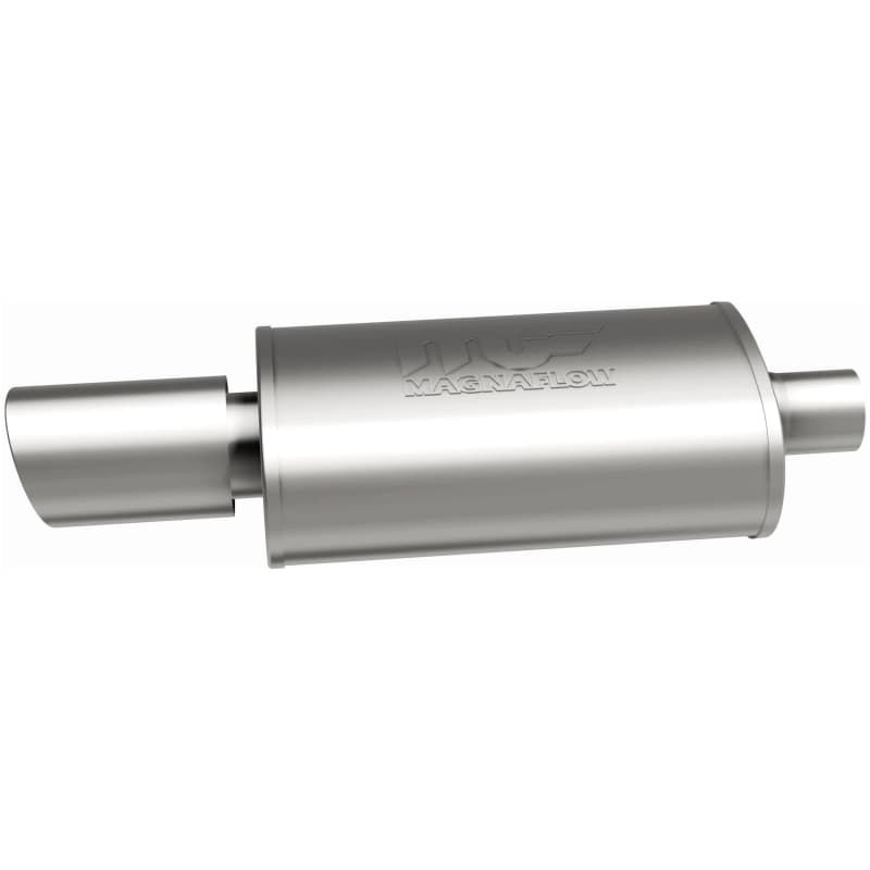 Magnaflow Stainless Steel Straight-Through Muffler with Welded Tip - Image 5