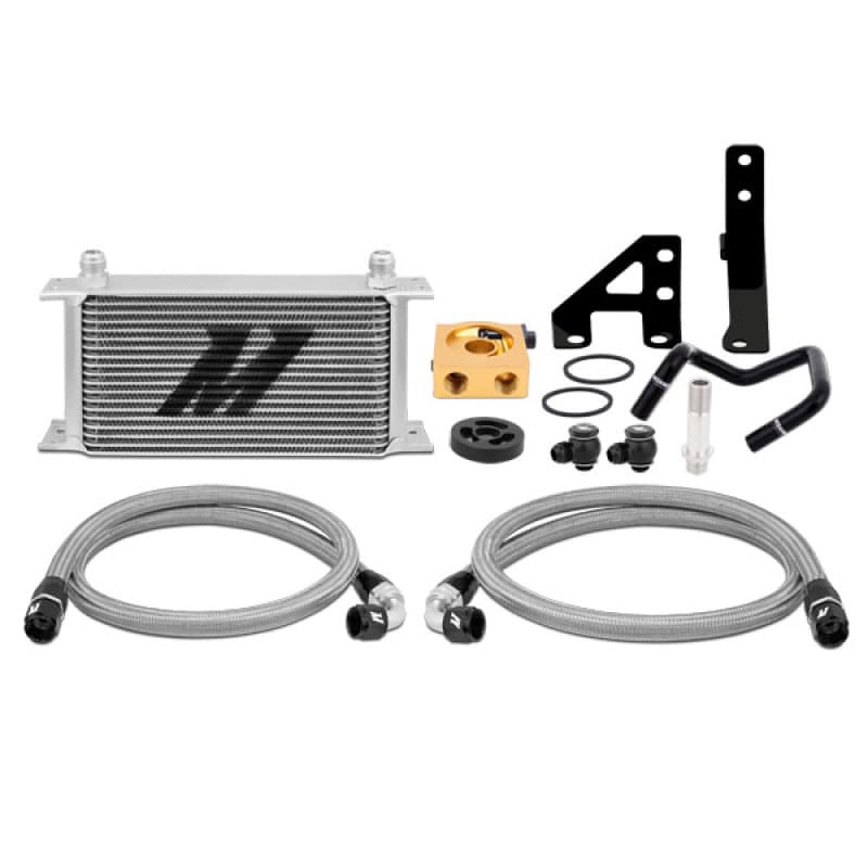 Mishimoto Oil Cooler Kit for 2015+ Subaru WRX FA20 DIT with Thermostatic Sand... - Image 5