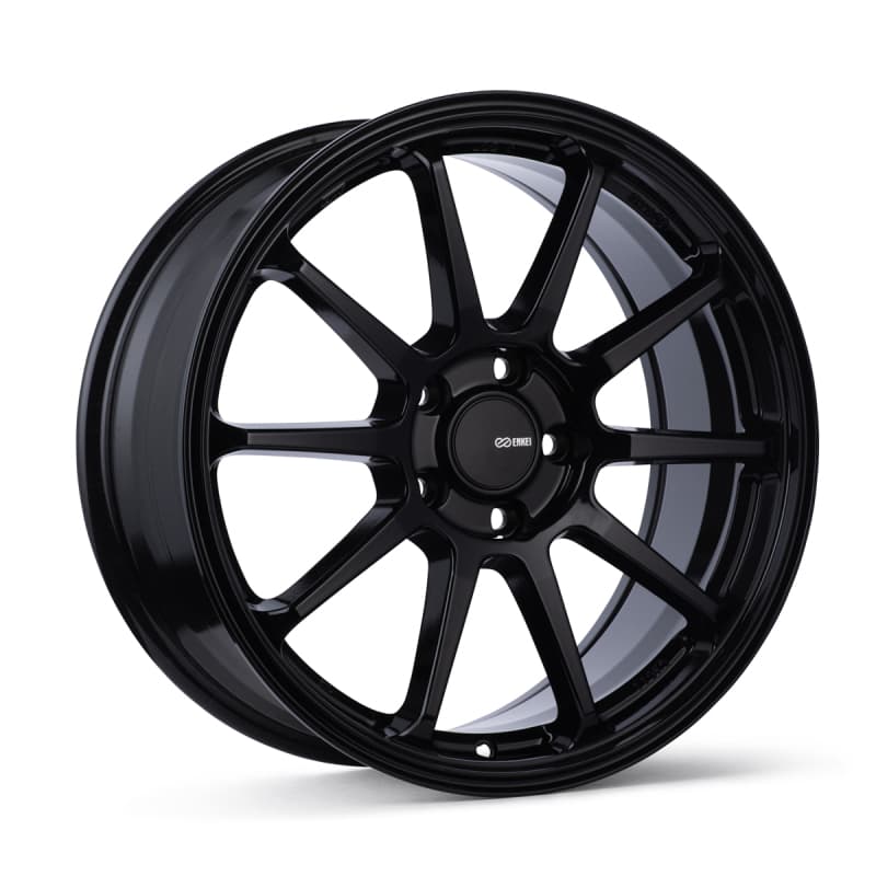 Enkei PX-10 17x7.5 5x100 45mm Offset Gloss Black Wheel