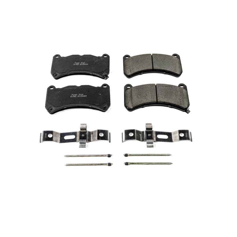 PowerStop Z17 Evolution Plus Ceramic Brake Pads for OE Fitment with Stainless...