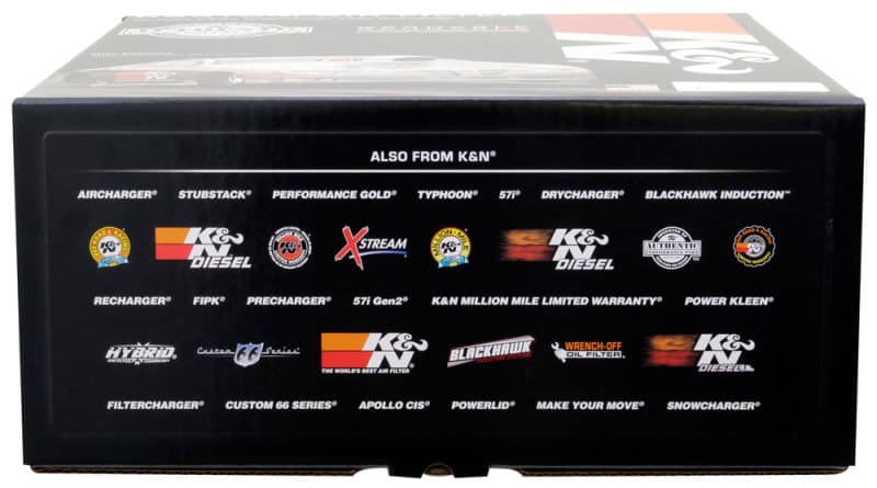 K&N Engineering Drop-In High-Flow Washable Air Filter E-3760 - Image 5