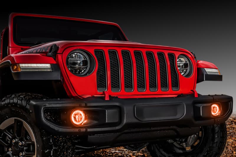 ORACLE Lighting Fog Halo Kit for Jeep Wrangler JL/Gladiator JT Waterproof LED - Image 4