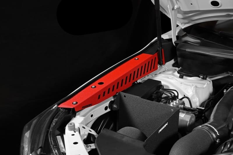 Perrin Performance Fender Shroud Set for 2022-2025 Subaru WRX Red - Image 4