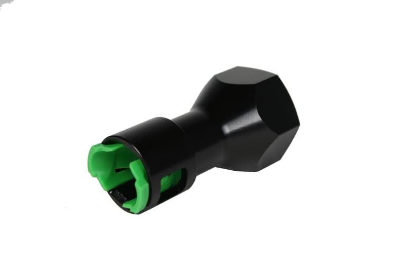 Aeromotive 3/8" Female Quick Connect to ORB-08 Port CNC Machined Aluminum Fit... - Image 2