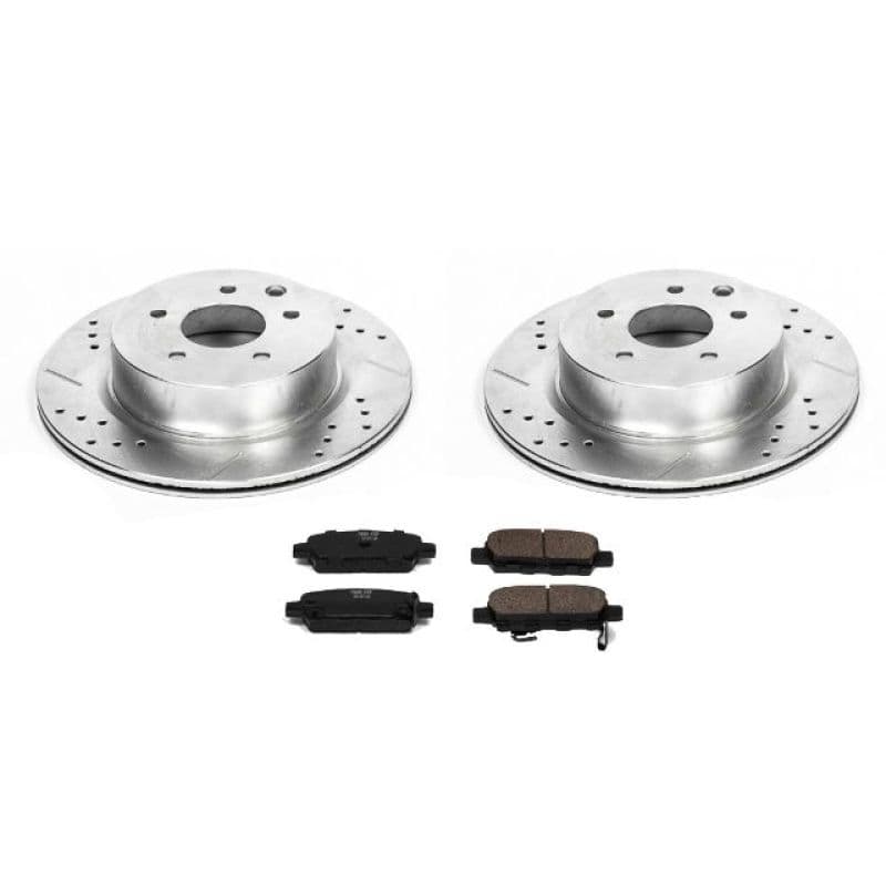 PowerStop Z23 Evolution Brake Kit for Daily Driver Carbon-Fiber Ceramic Pads