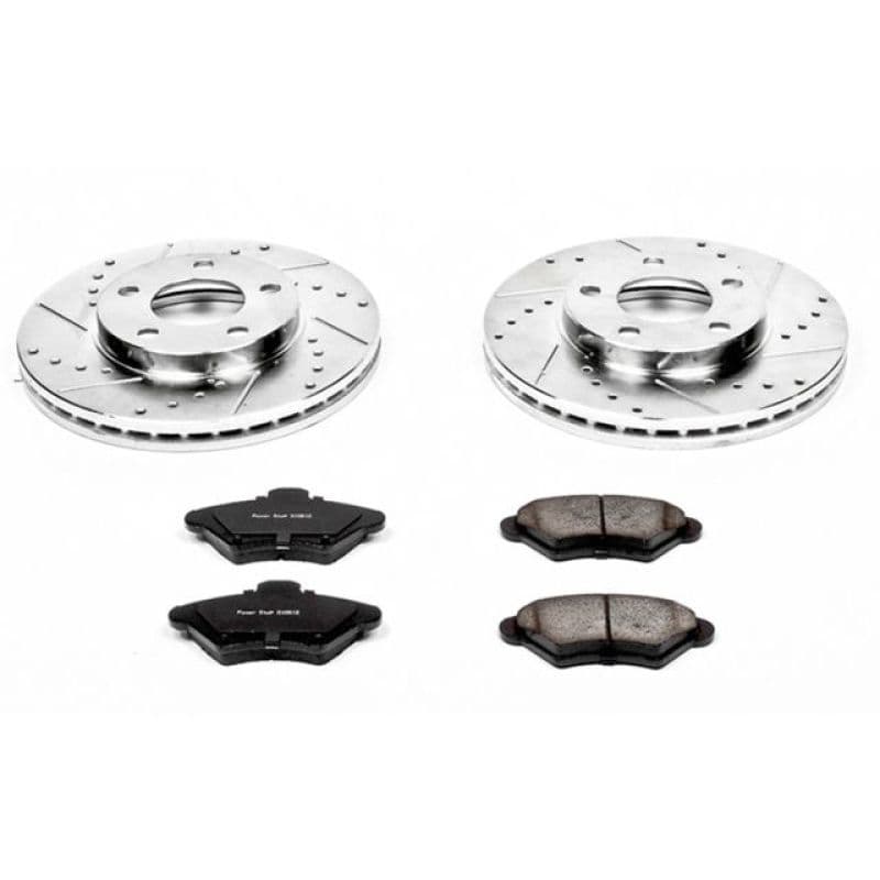PowerStop Z23 Evolution Sport Brake Kit for Daily Driver Carbon-Fiber Ceramic...