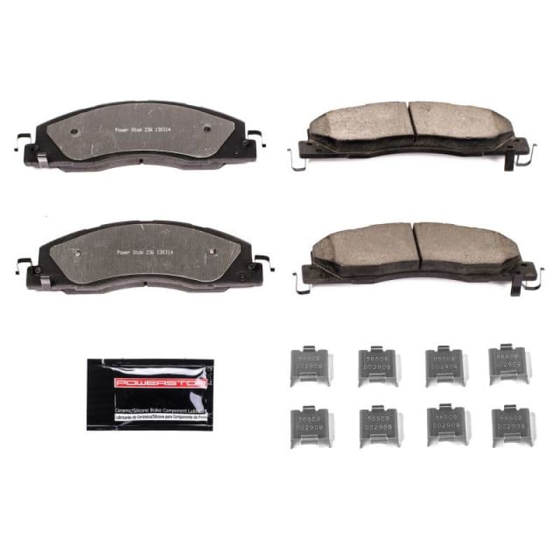 PowerStop Z36 Ceramic Truck & Tow Brake Pads for Trucks & SUVs Low-Dust Carbo...