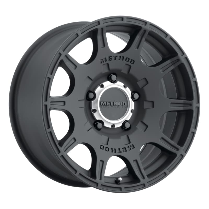 Method Wheels MR308 Roost 17x8.5 0mm Offset 5x5 71.5mm CB Matte Black Wheel