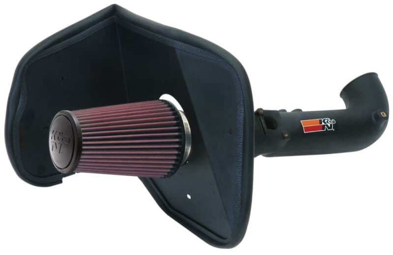 K&N Engineering 57 FIPK Air Intake for Chevy C6 HDPE Tube High-Flow Filter - Image 2