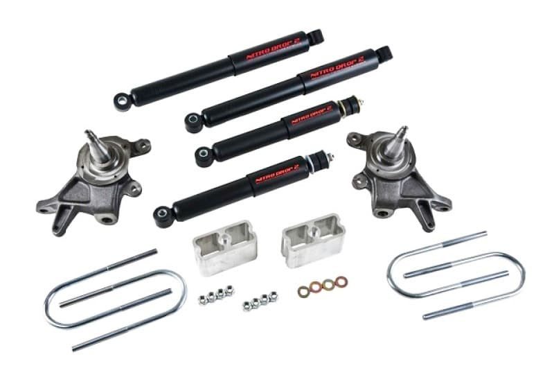 Belltech Lowering Kit for Sport Truck SUV with ND2 Nitro Drop 2 Shocks