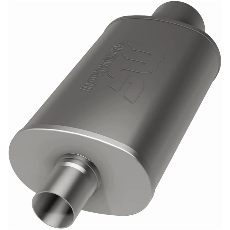 Magnaflow Stainless Steel Straight-Through Muffler with Welded Tip - Image 4