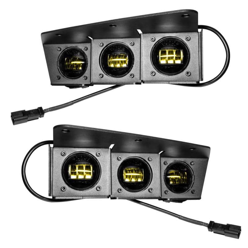 ORACLE Lighting LED Triple Fog Light Kit for 2021+ Ford Bronco 6000 Lumen - Image 2
