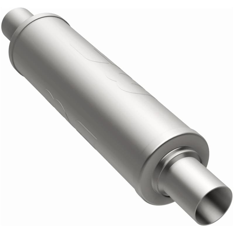 Magnaflow 5in Round Straight-Through Performance Muffler 5x5x14in Satin Finish - Image 3