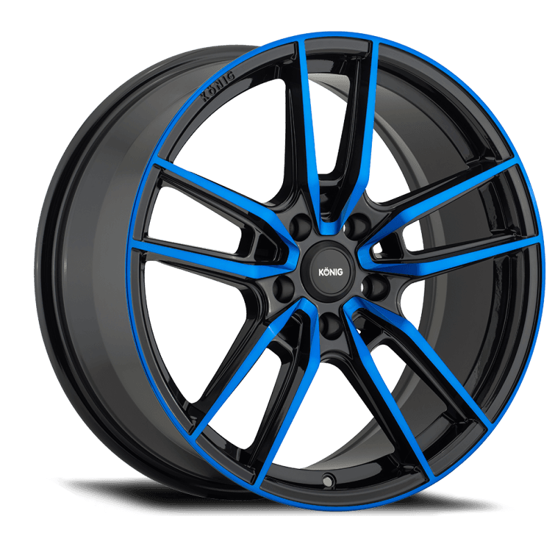 Konig Myth 18x8 5x108 ET43 Gloss Black Wheels