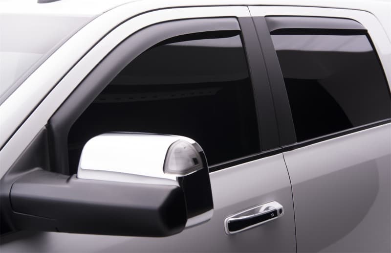 EGR Window Visor In-Channel Set4 Matte Black Scratch Resistant UV Acrylic - Image 3