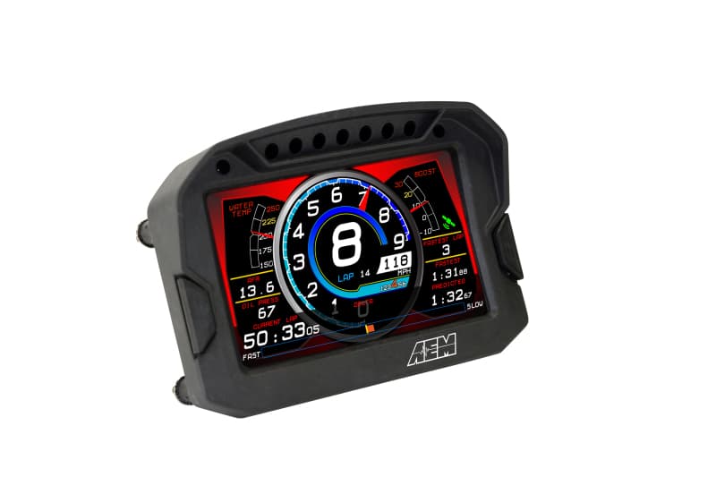 AEM CD-5 Carbon Digital Dash Display with Shift Lights - Image 4