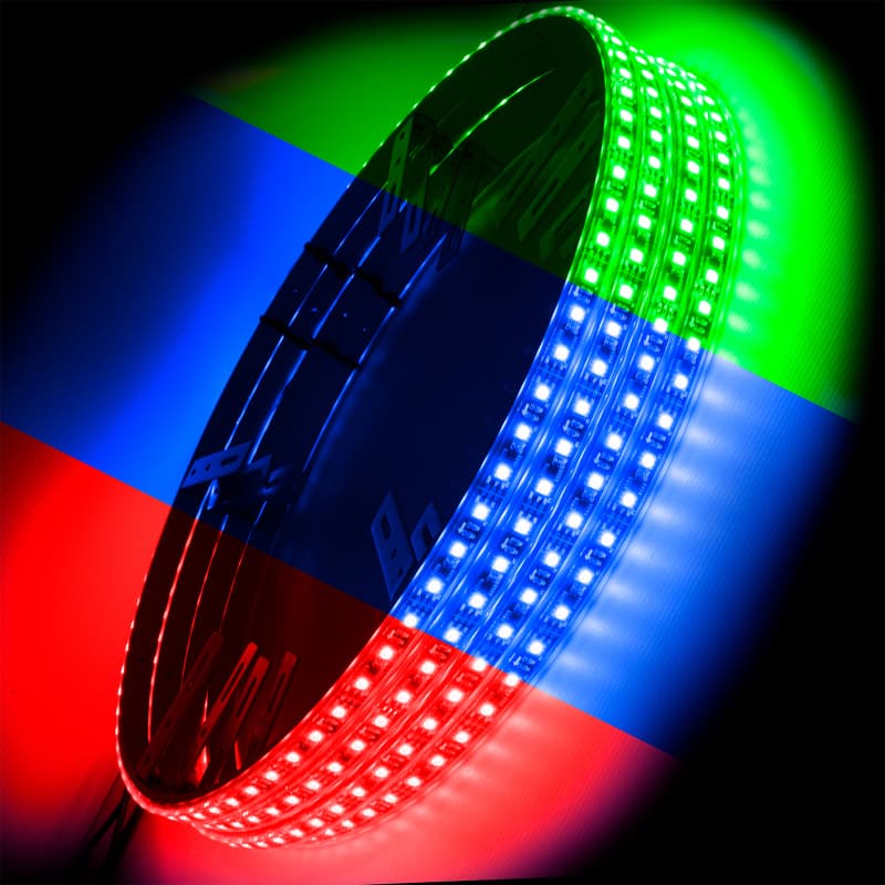 ORACLE Lighting LED Wheel Rings 4-Pack Aluminum Illuminated for Car & Truck - Image 2
