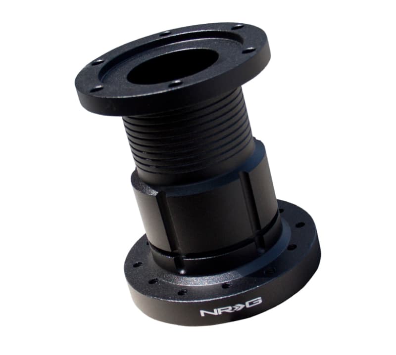 NRG Steering Wheel Hub Extension Spacer 4in. Black - Image 2