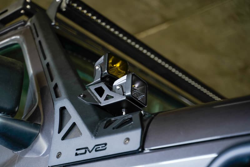 DV8 Offroad A-Pillar Dual Light Pod Mounts for 3-Inch Pods Pair - Image 2