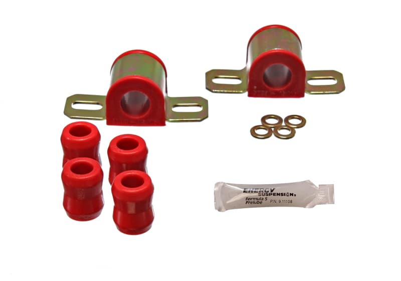 Energy Suspension Sway Bar Bushings Hyper-Flex Polyurethane Red - Image 3