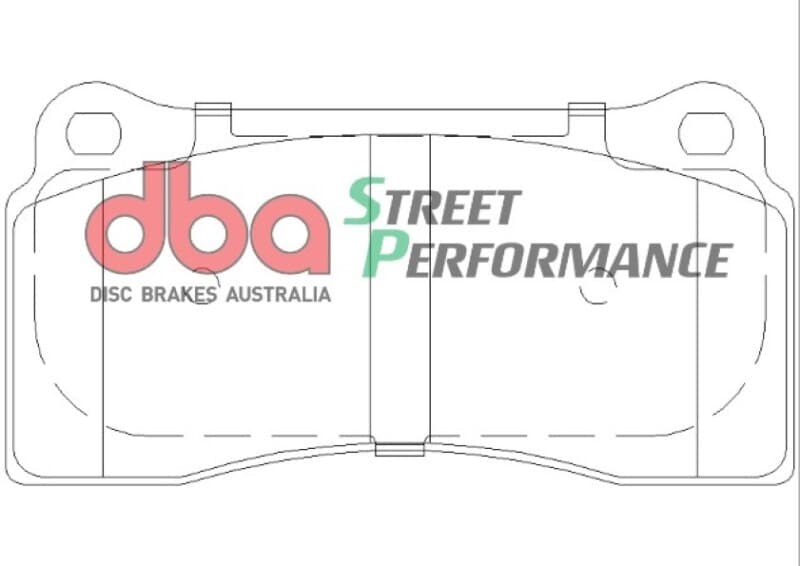 DBA SP500 Brake Pads for Daily Driver Vehicles Low Dust Ultra-Low Wear - Image 3