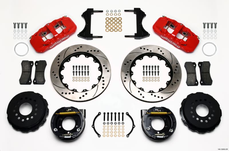 Wilwood Aero Brake Kit for Chevy C6 6-Piston Calipers 355mm Rotors