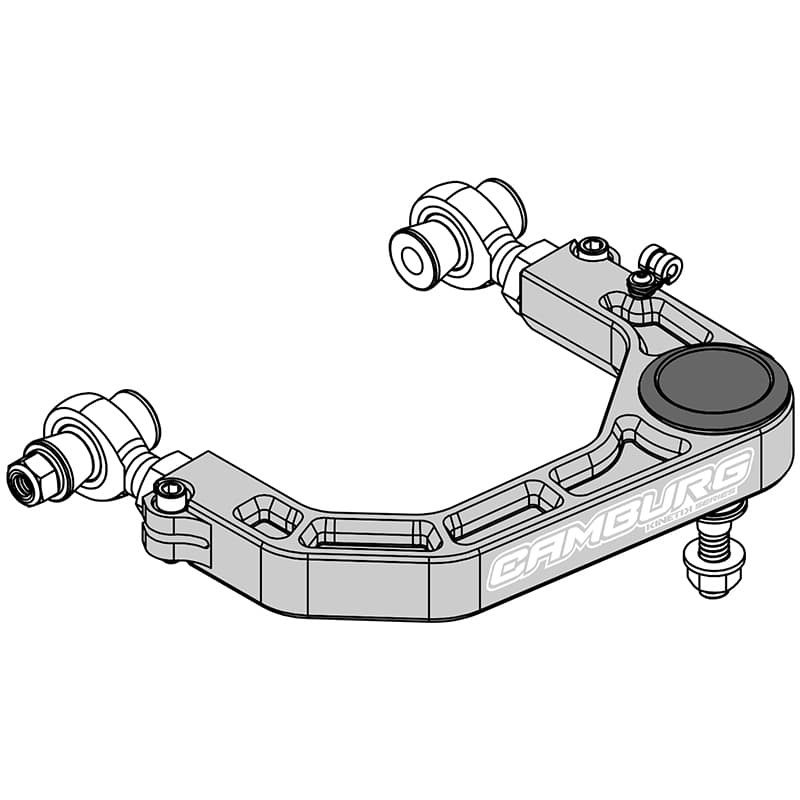 Camburg KINETIK V2 Uniball Upper Arms 6061 Billet Aluminum Gun Metal Gray - Image 3