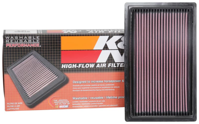 K&N Engineering Drop-In High-Flow Washable Air Filter - Image 5