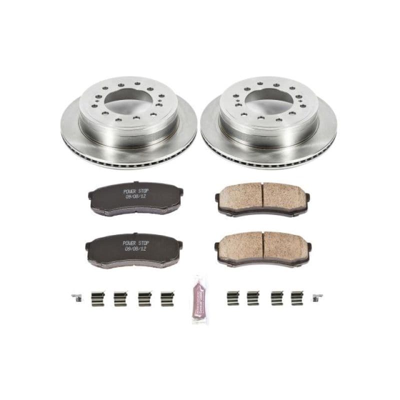 PowerStop Z17 Autospecialty Brake Kit with Ceramic Pads and Rotors