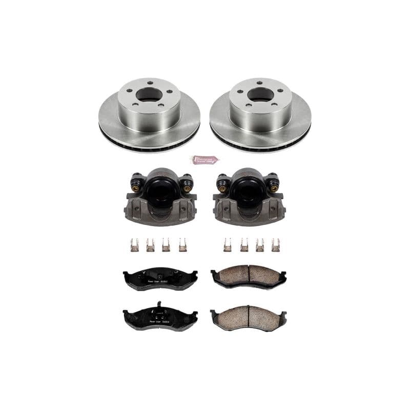 PowerStop Autospecialty Brake Kit with Calipers Complete Stock Replacement