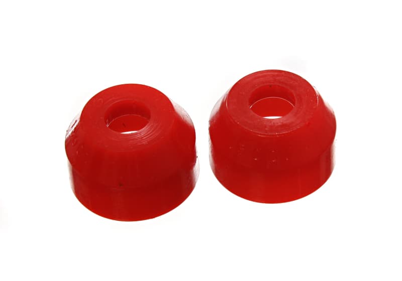 Energy Suspension Dust Boots for Tie Rod Ends Hyper-Flex Polyurethane Red - Image 2